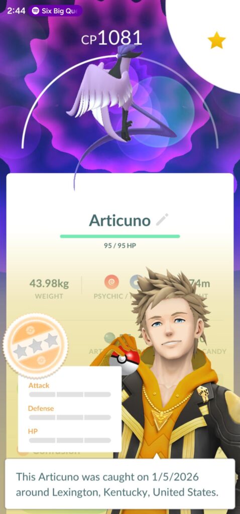 0* galarian articuno