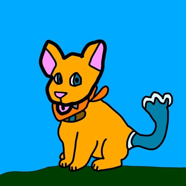 I made a lifeguard dog line