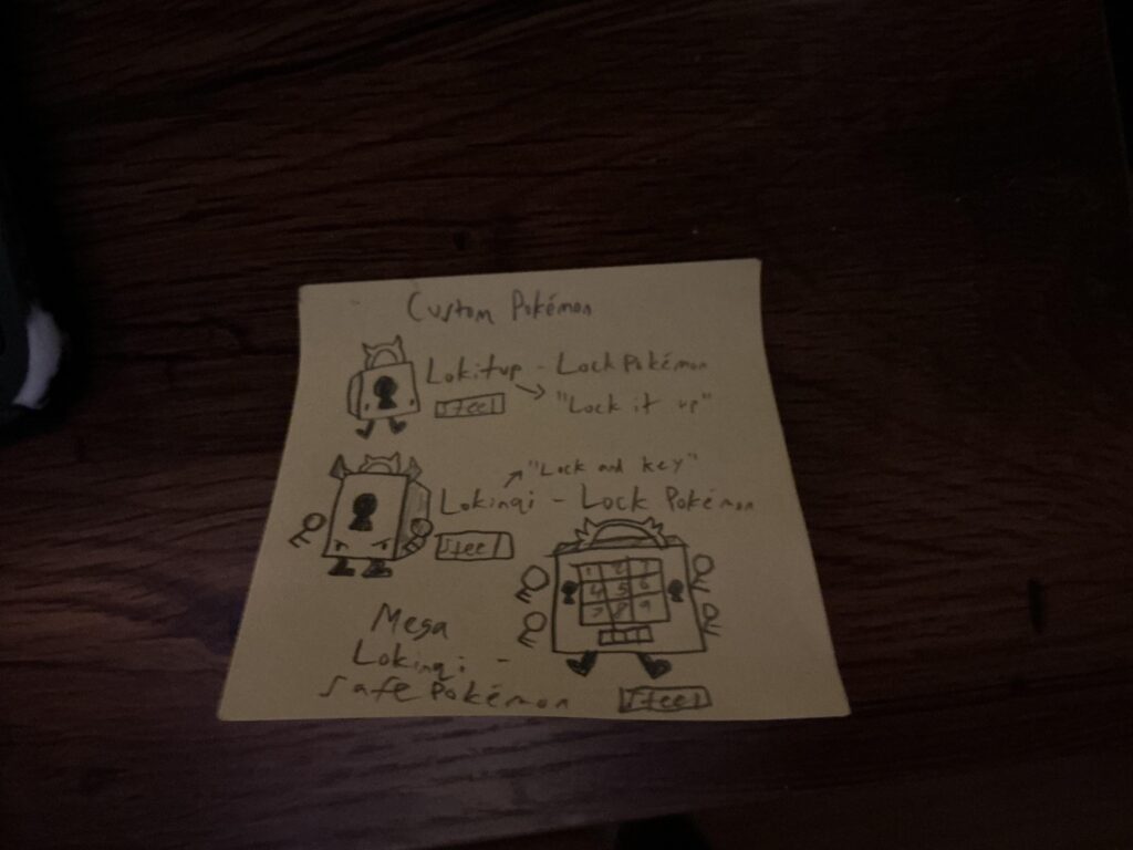 some sorta custom pokemon i made idk