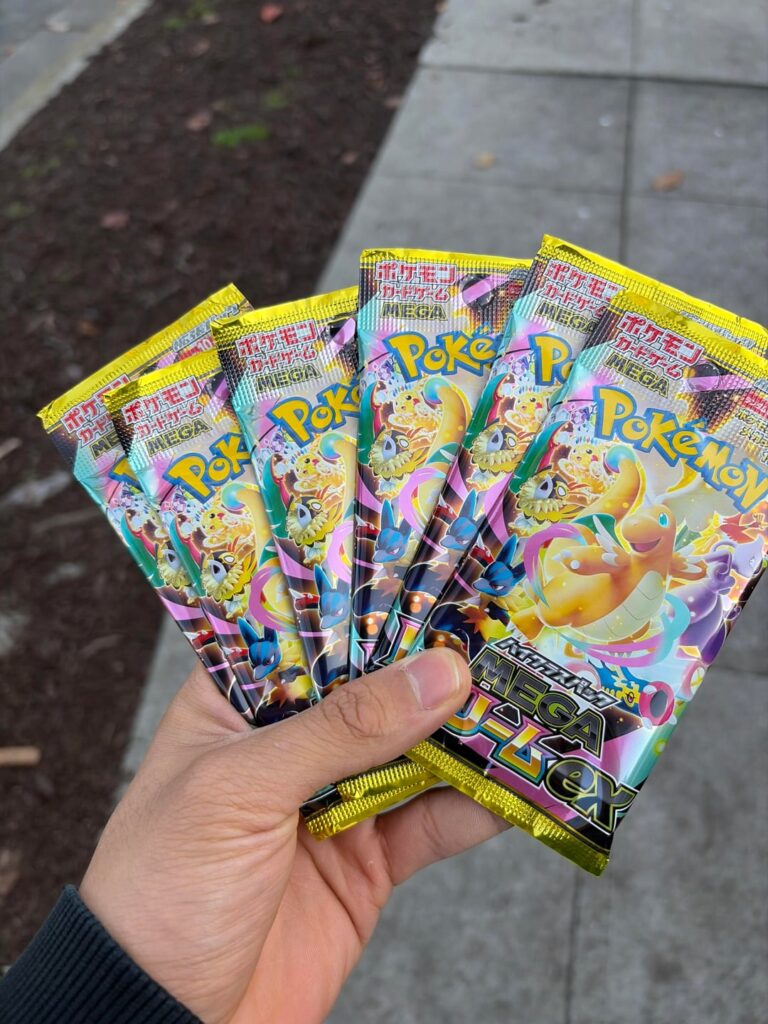 Pulled mega dream god pack