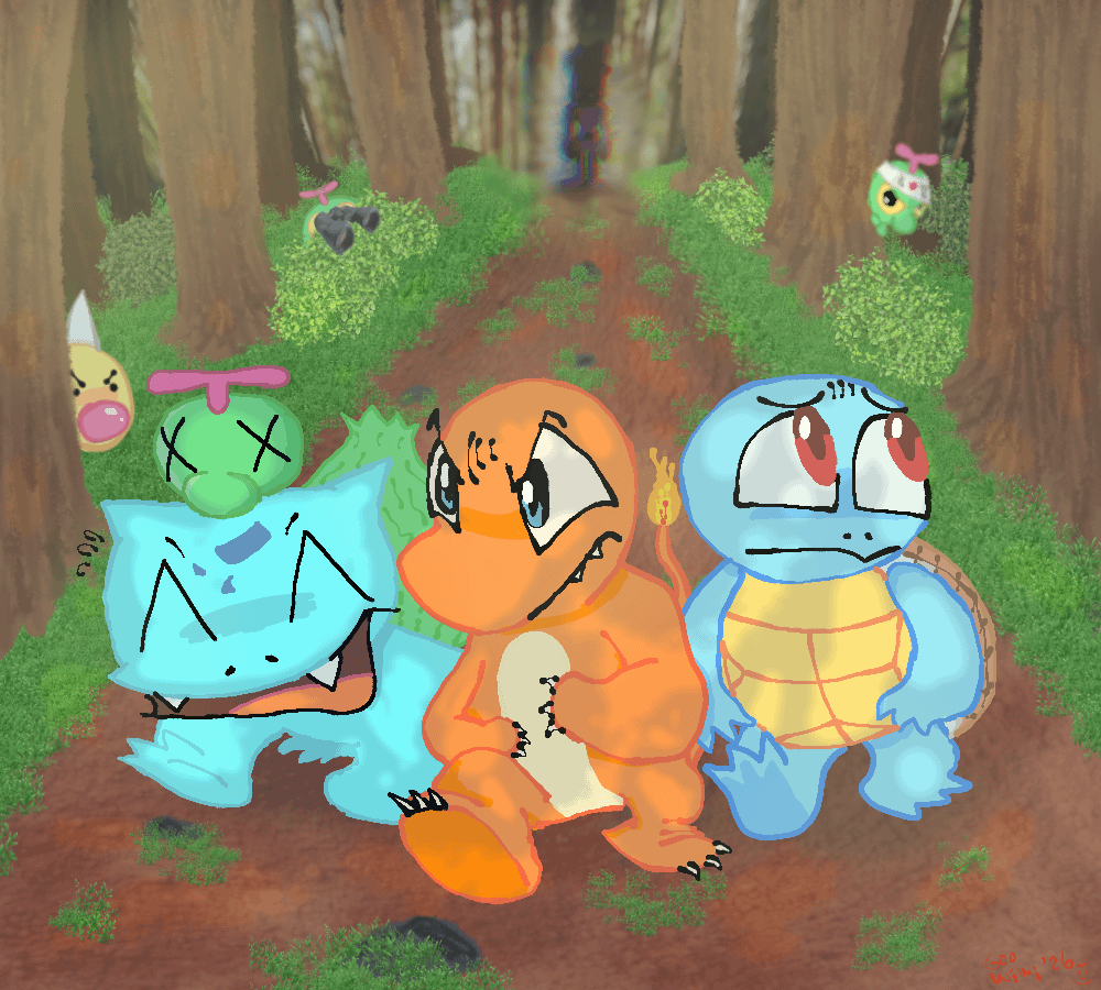Starter Squad Fanart!