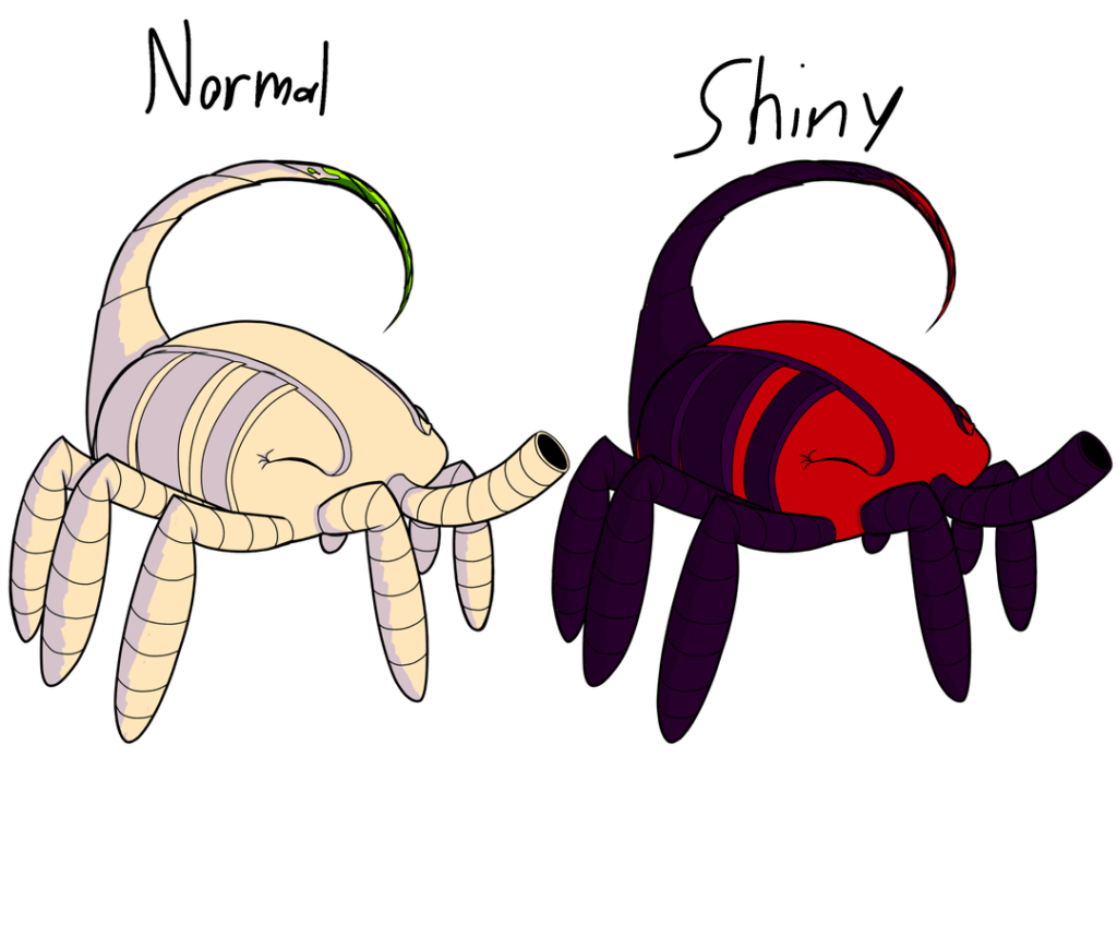 Xenomorphs as pokemon! (Made by me)