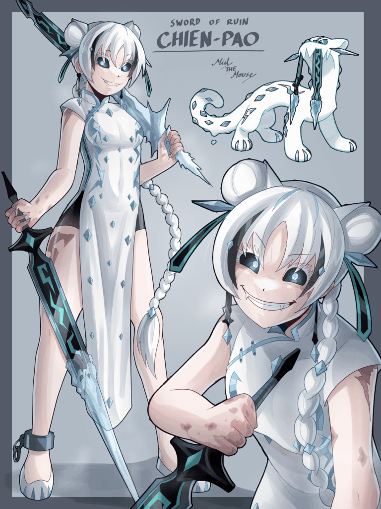 [OC] I designed Gijinkas/Human forms for the Treasures of Ruin