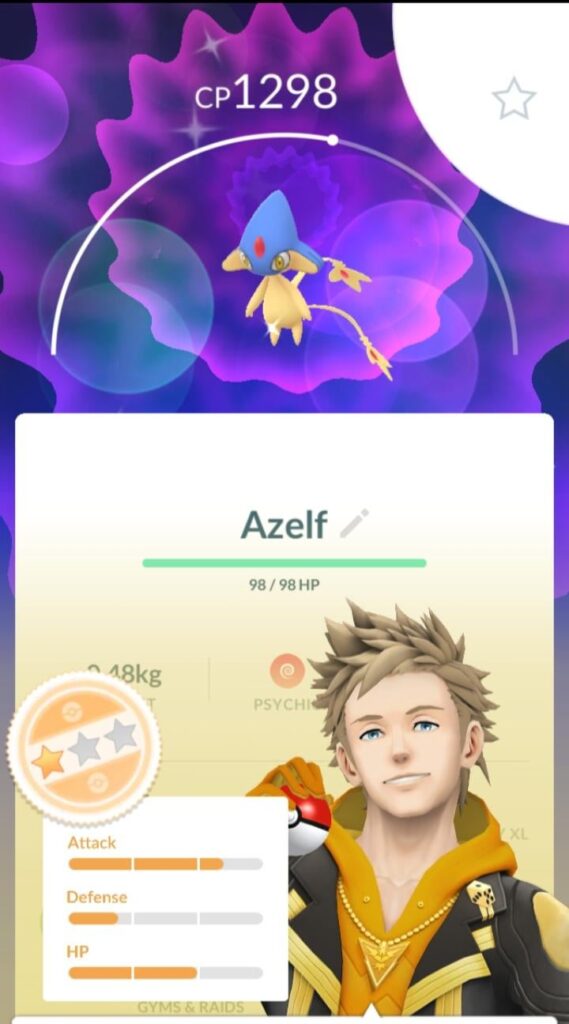 Couldnt sleep at 3 AM Pokémon GO blessed me....