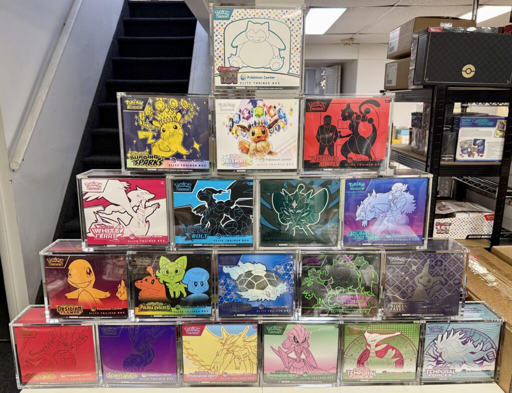 S&V Pokemon Center ETBs Complete ✅