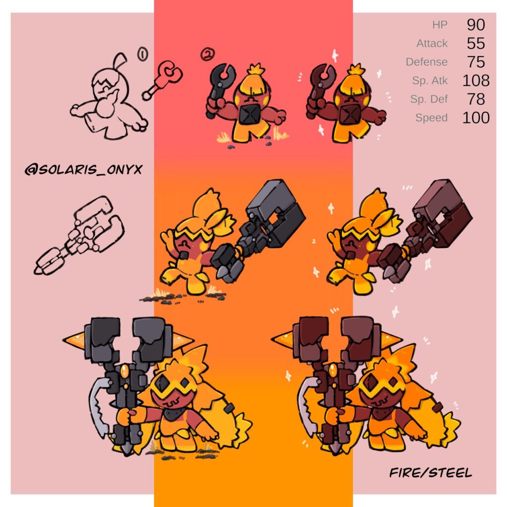 Fire Variant of the Tinkaton line