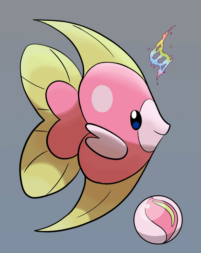 Mega Luvdisc Concept (Water/Fairy-type)