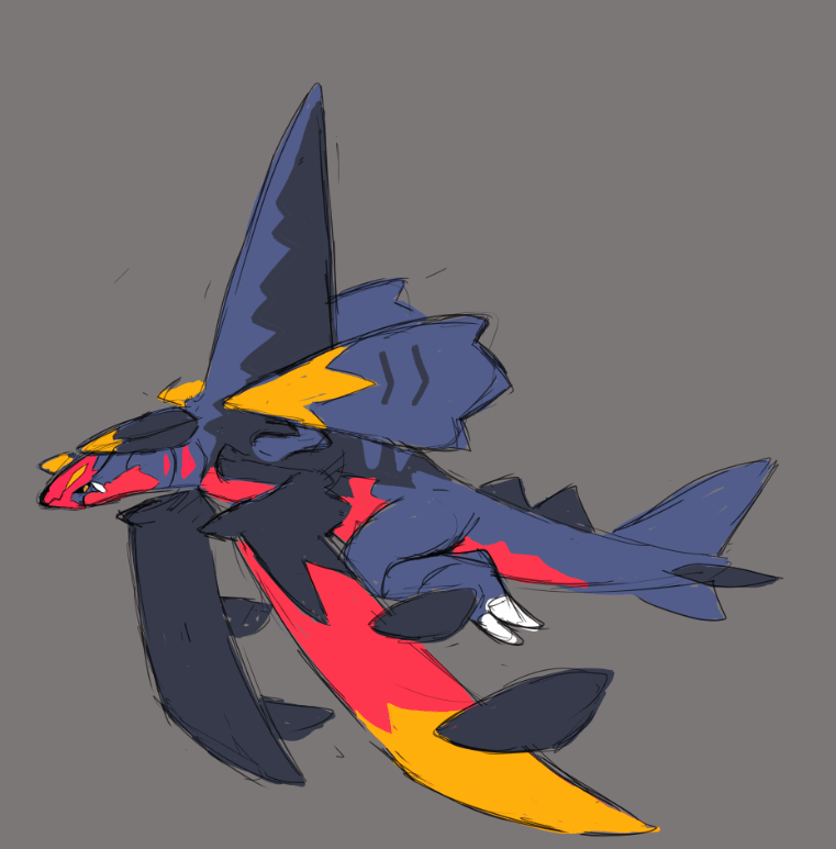 Mega Garchomp Y (Dragon/Fire)
