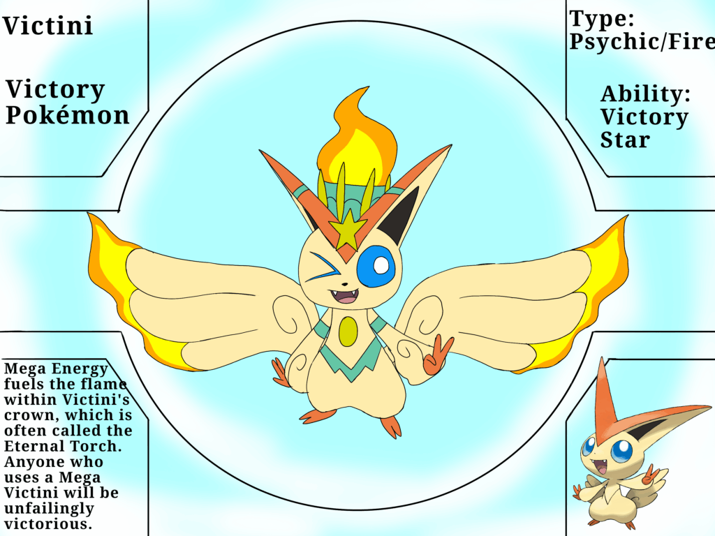 Mega Month Day 25: Mega Victini