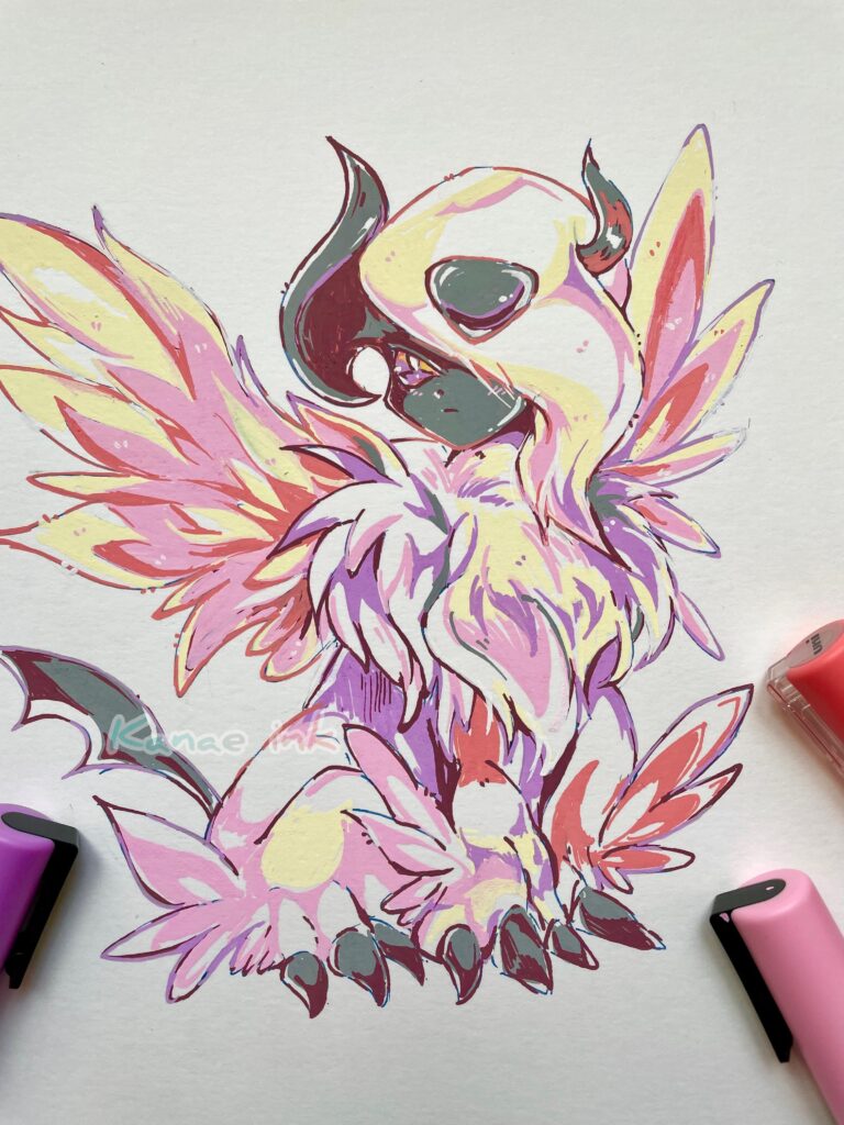 [OC] My drawing in Markers