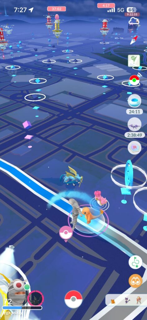 Anyone know why Zacian is in my zekroms shadow??