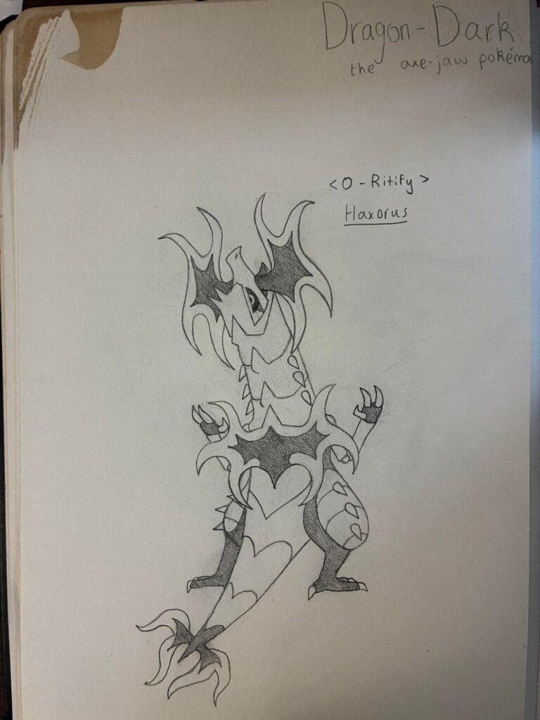 Haxorus Variant Forms