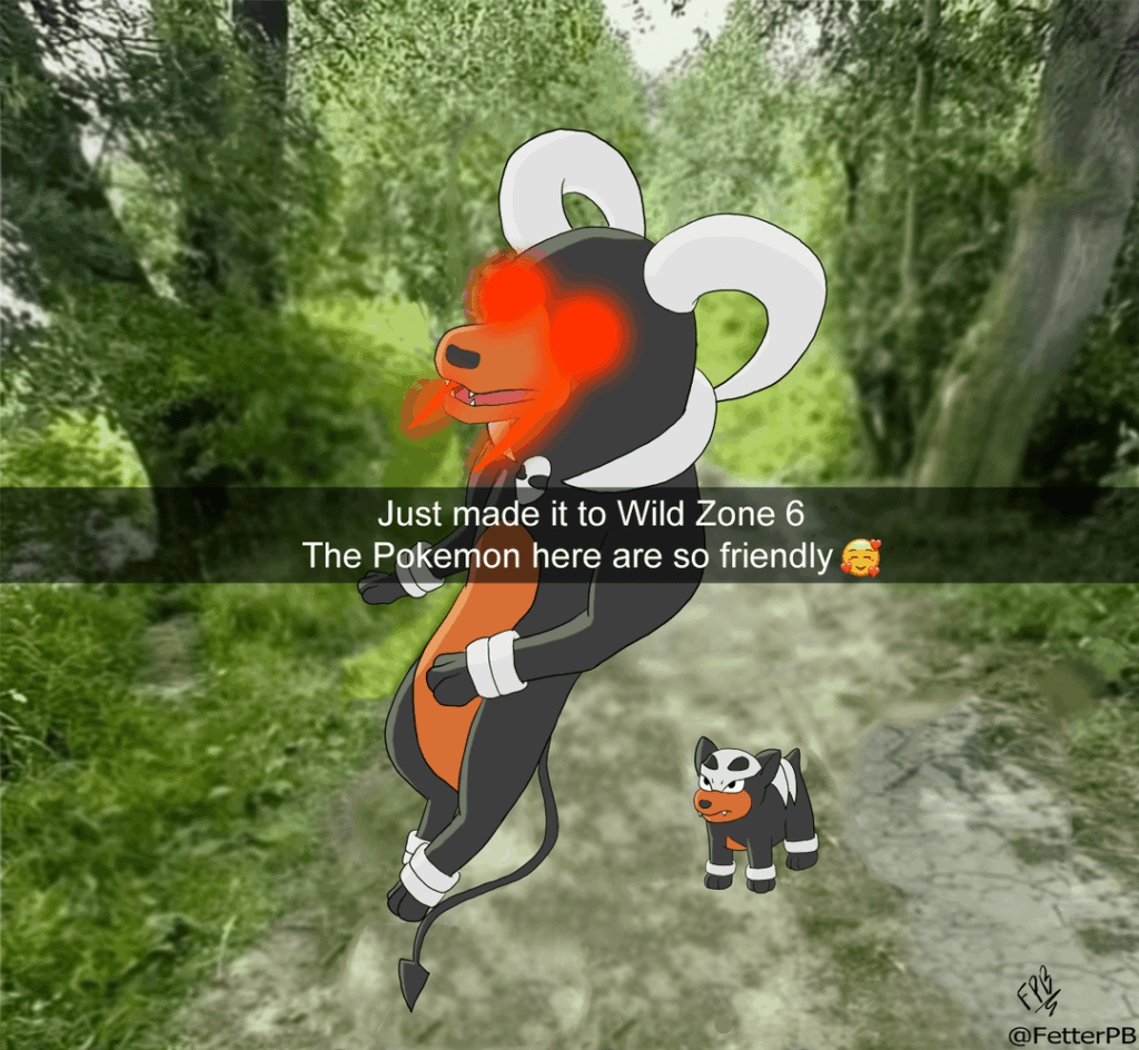 [OC] Houndoom is so sweet 🥰