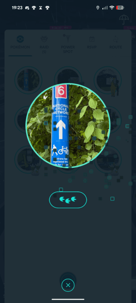 Display bug on nearby