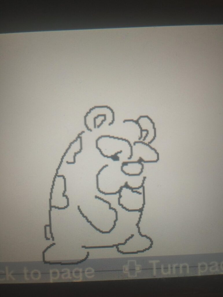 some silly fakemon designs i drew on flipnote