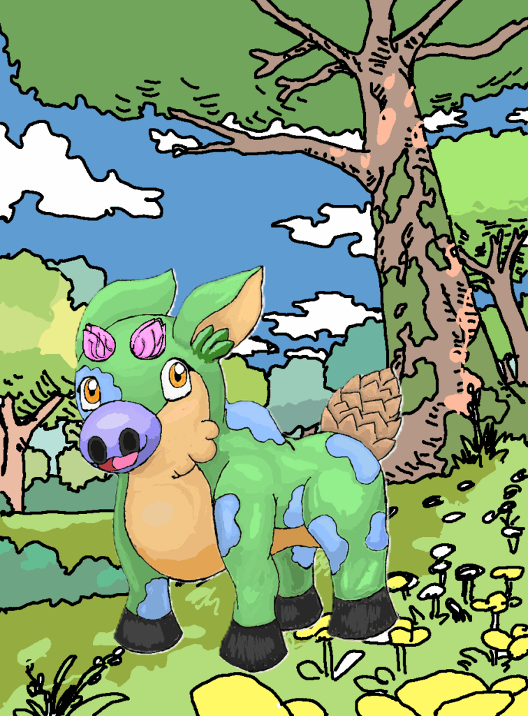 Doevine my grass type starter for my vermont/new england region