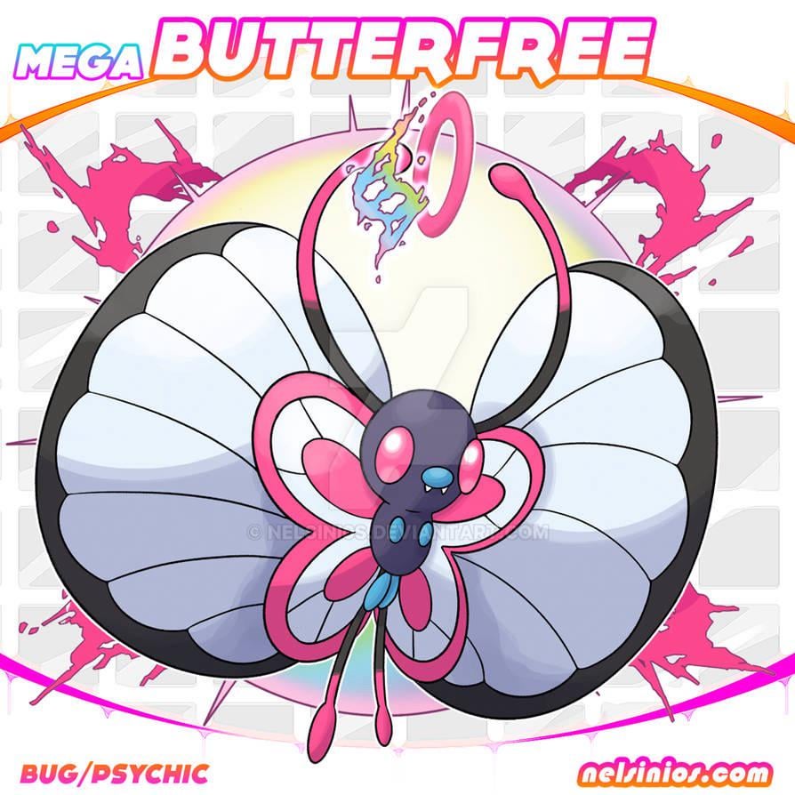 Say hello to Mega Butterfree!