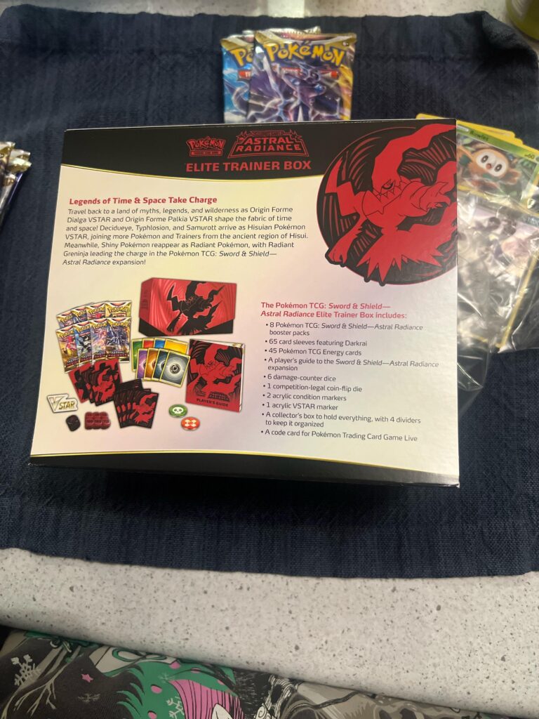 Has anyone else seen astral radiance etbs that don't have a rule book included ?