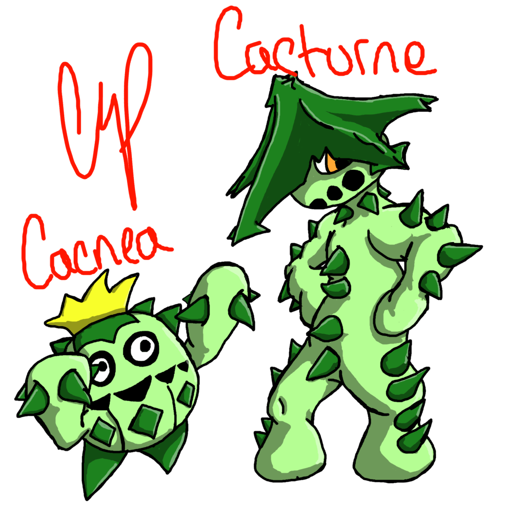 Cacnea and Cacturne