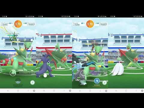 Pokémon Go Mega Sceptile Raid Solo