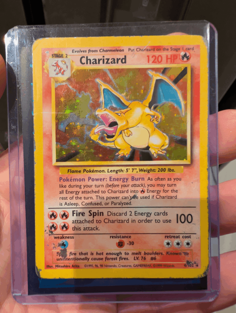 Decided to dig out my old Charizard base.
