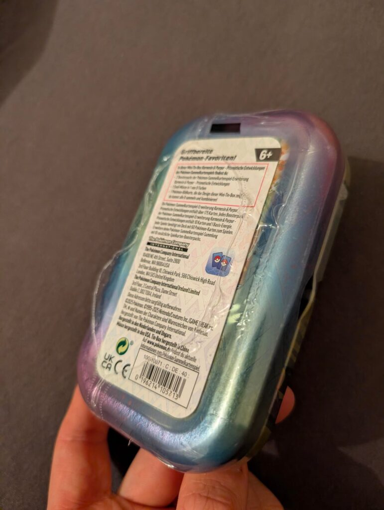Was this tin already opened or are they originally sealed like this?