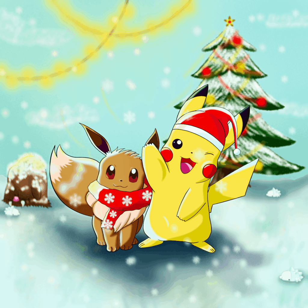 A drawing I made for Christmas