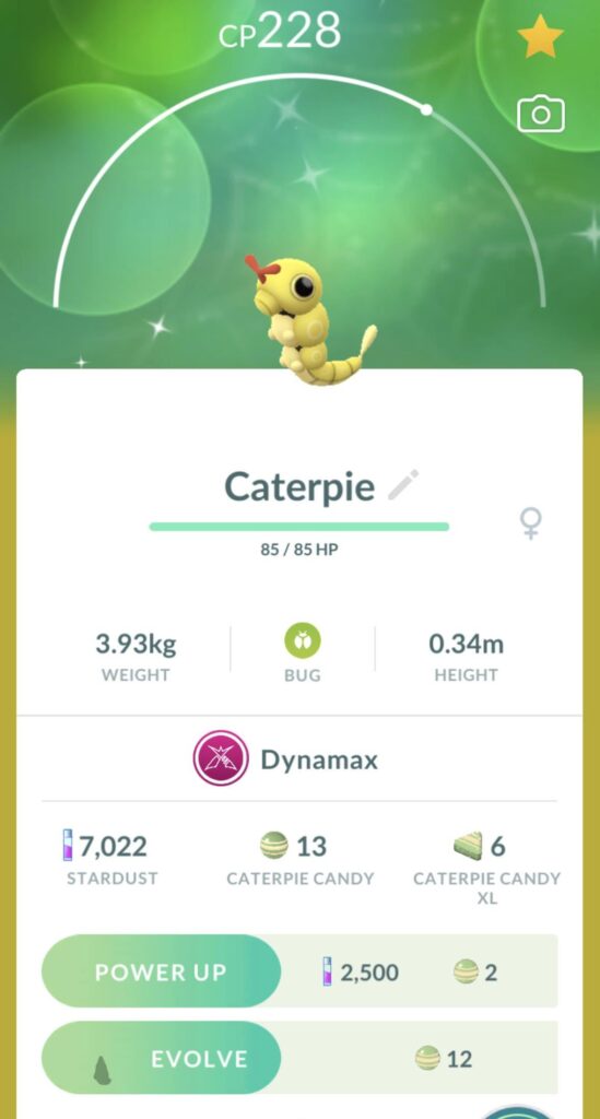 Wow another shiny for today. Cool lol