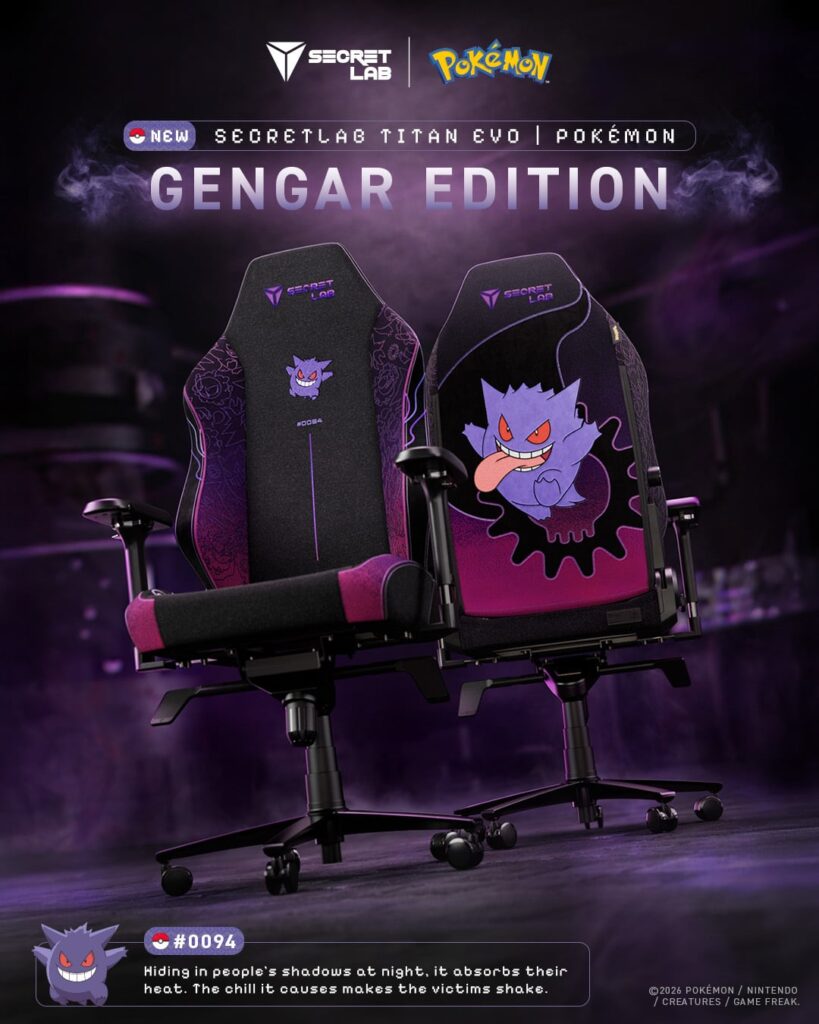 Secretlab Pokémon Collection