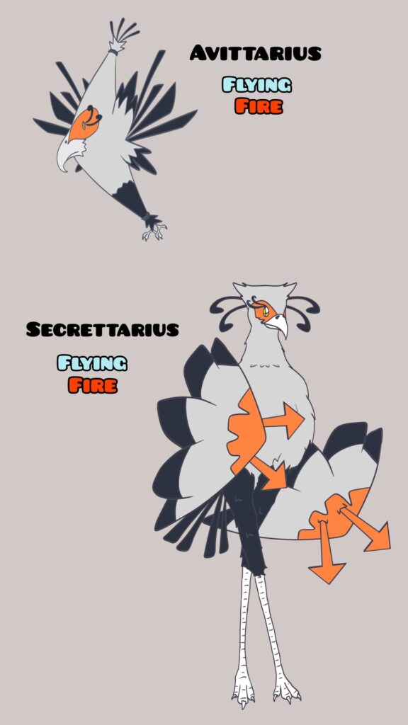 Fakemon 25122025 : Avittarius, Secrettarius
