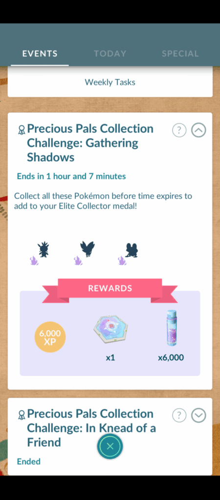 Not a single grunt showed up for me that even had the same element as any of them. Three days was too short of a time limit for this event. And though this wasn't as much the company's fault, the caution I needed to take because of the icy weather did not help.