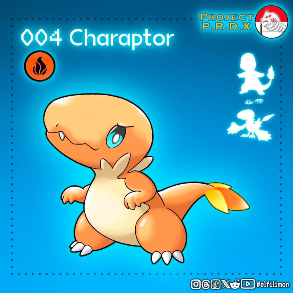 Jurassic-inspired Paradox/Convergent/Ancient Charmander?