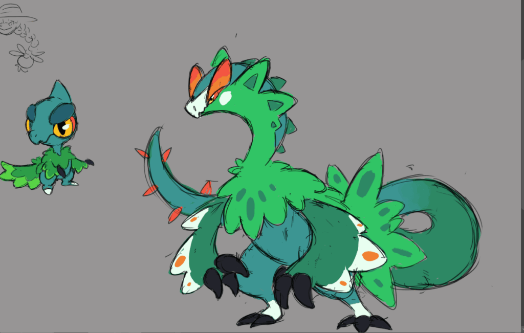 Bushling and Fynboss