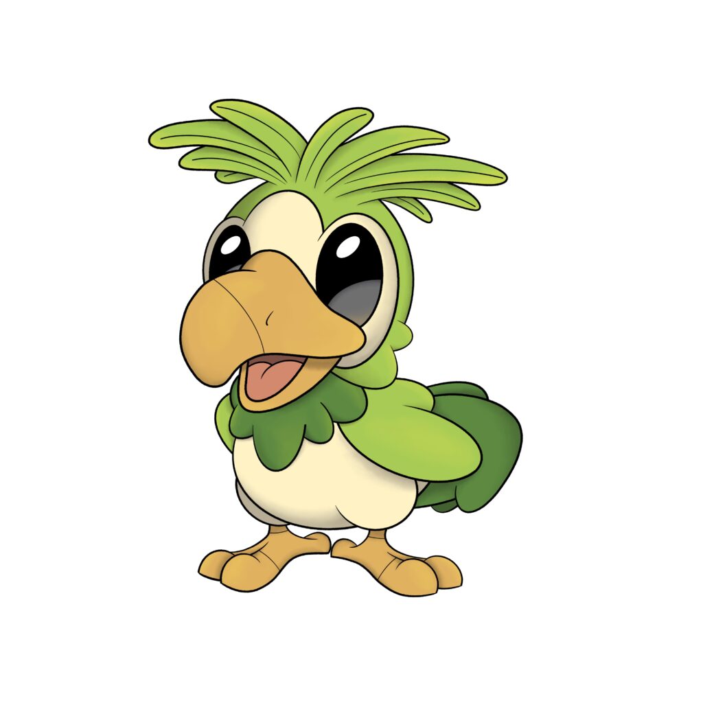 Grass Type Starter for the Bermora Region: Budodo