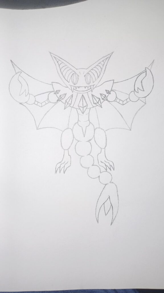 I drew a possible mega forme of Gliscor