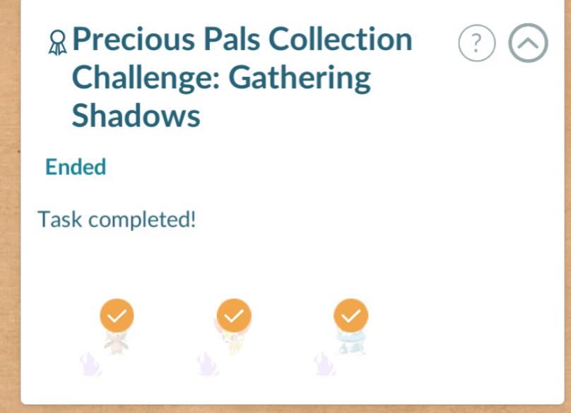 Shadow starter collection challenge