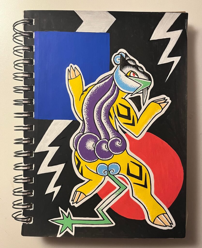 American traditional inspired Raikou