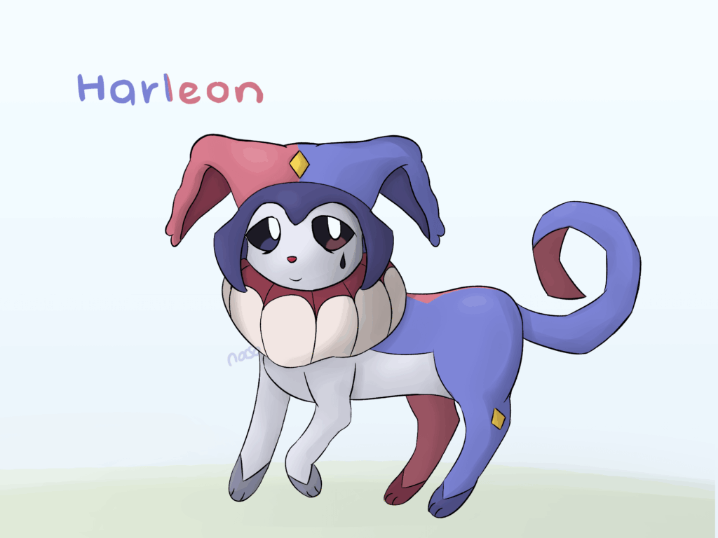 Idk how designing pokemon works but I hope ppl like it