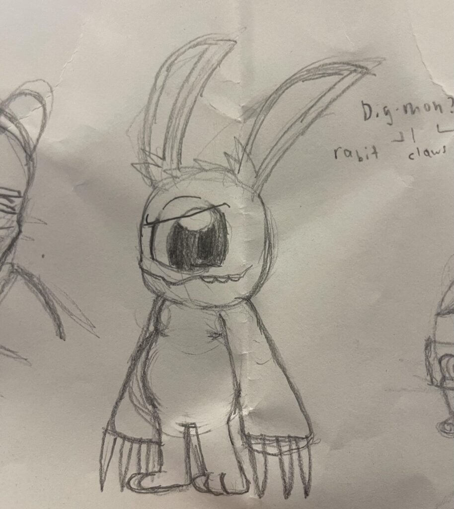 I drew this lil guy as the first official sketch of the year