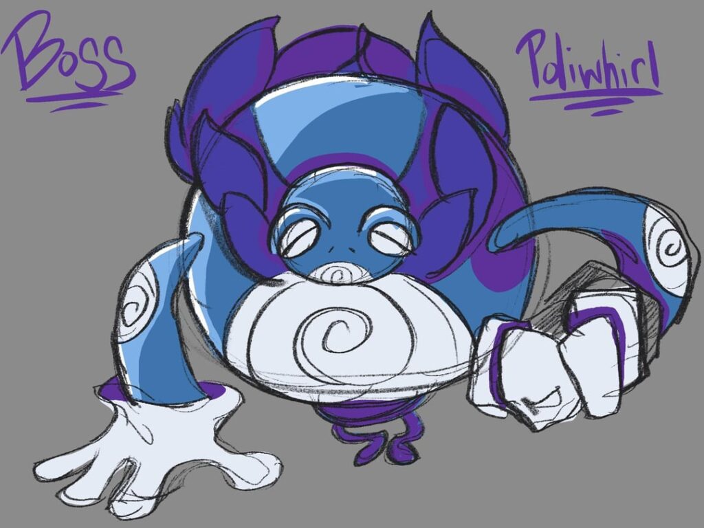 Boss Pokémon idea (Poliwhirl)