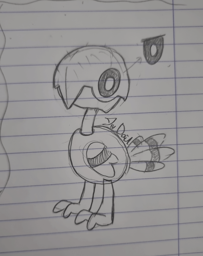 My new monfinity ! Ostrich 🐦