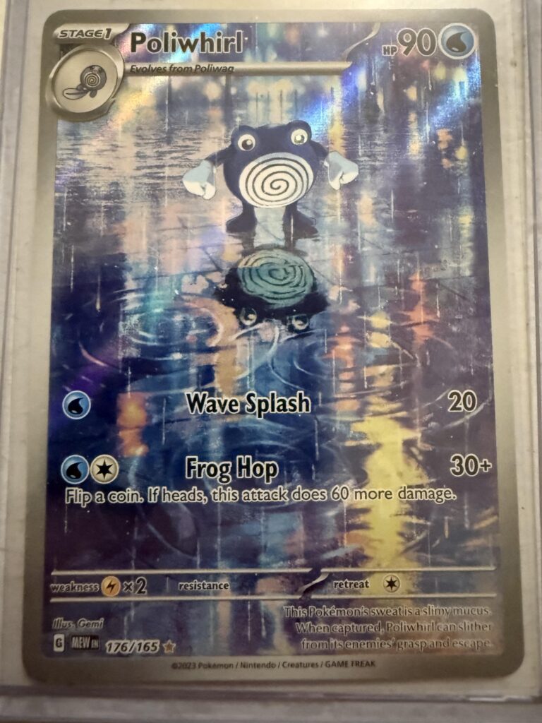 Bought myself some 151 as a Christmas present and finally pulled my dream card 🌀