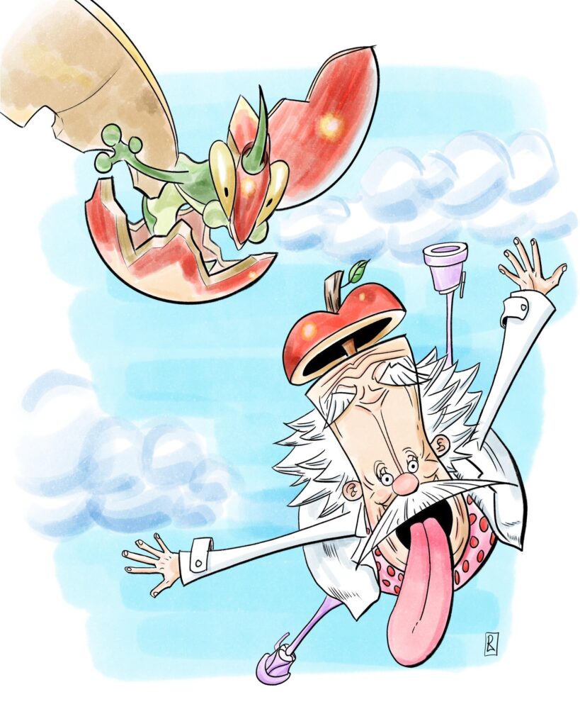 [OC] Dr. Vegapunk and his flapple