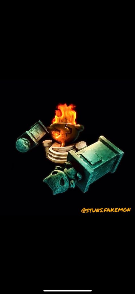 Gravorge, The Cinders Pokemon