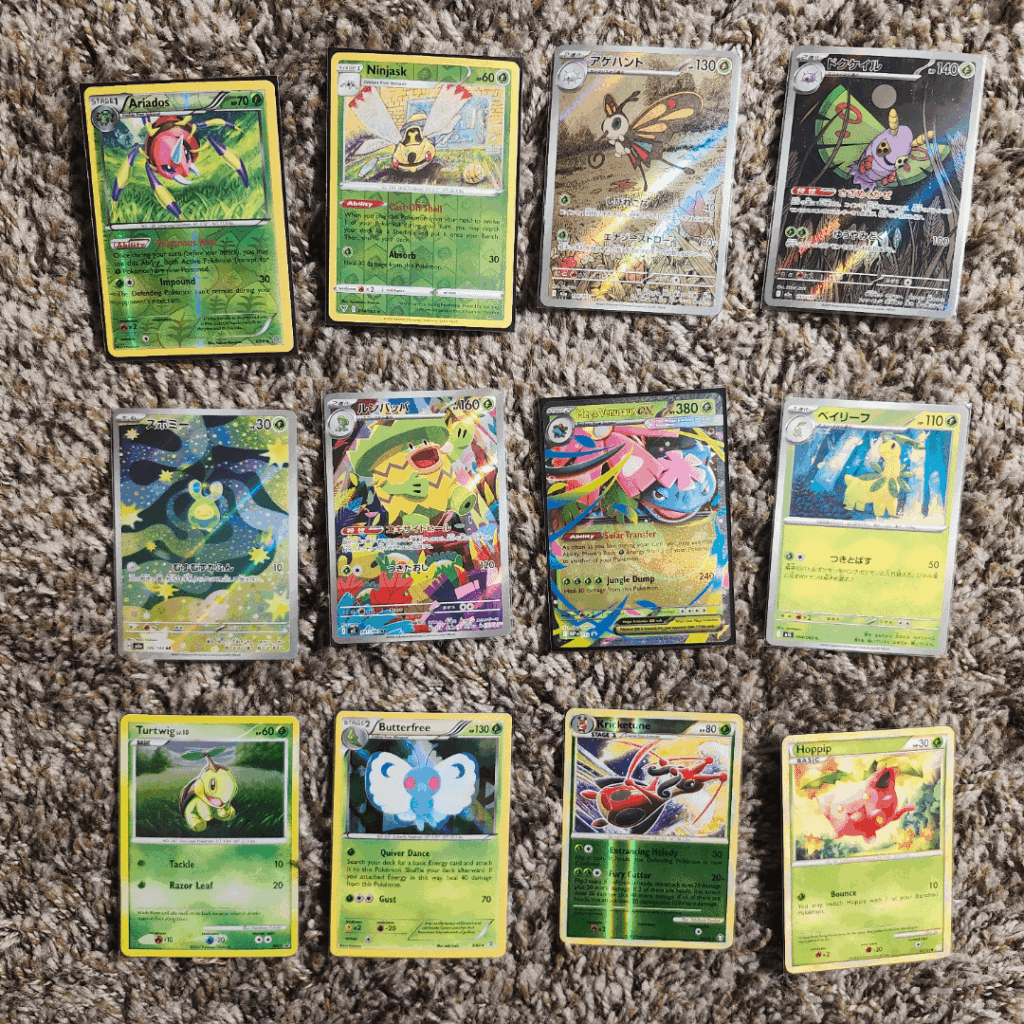 Grass type pickups 💚