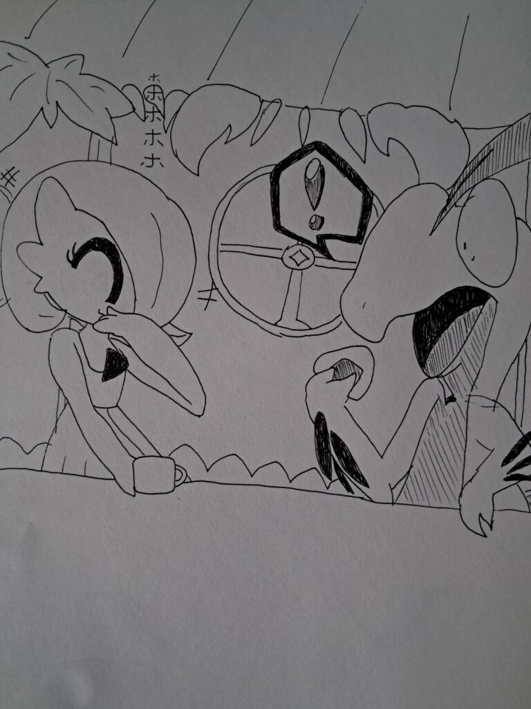 Grovyle and Gardevoir!