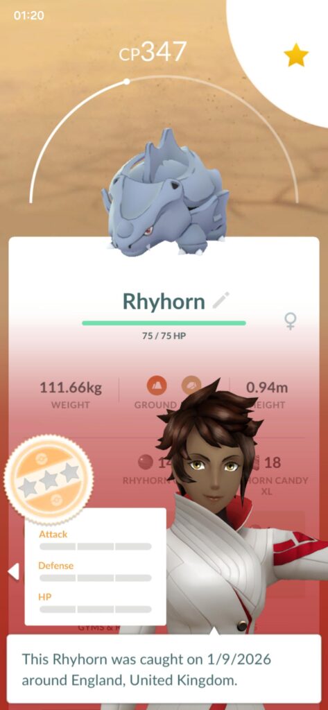 Oddly proud of my first 0 stat 😆