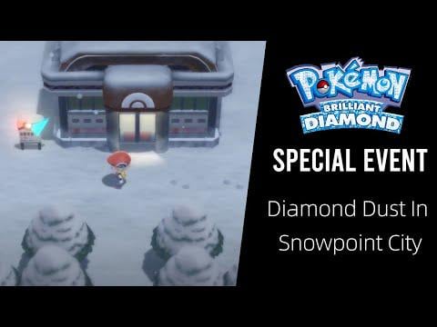PSA - Jan 12th Diamond Dust Special Event In Snowpoint City | Brilliant Diamond and Shining Pearl
