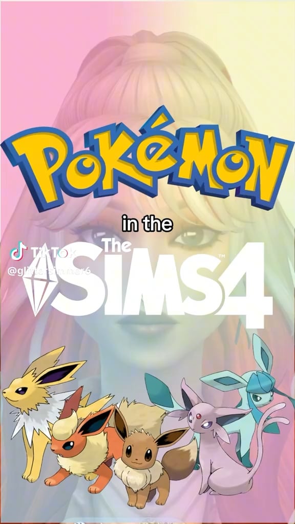 Created Eeveelutions as Sims