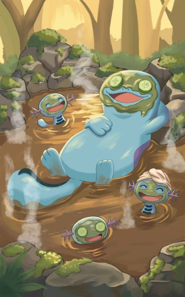 Happy Quagsire Day! (ヌオーの日)! - [OC]